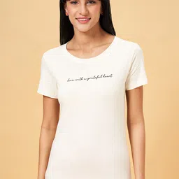 Honey by Pantaloons Typography Printed Short Sleeves Cotton T-shirt-picture-20