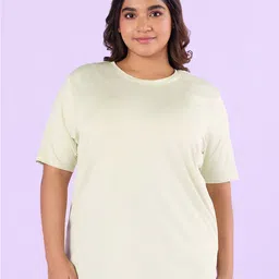Big Hello - The Plus Life   Round Neck T-shirt-image-64