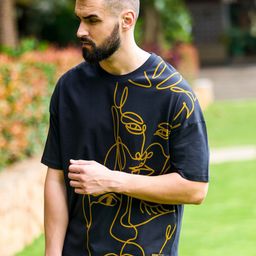 Stormborn Graphic Printed Oversized Drop Shoulder Sleeves Pure Cotton T-shirt-image-82