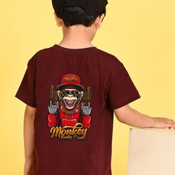 NUSYL Boys Graphic Printed Round Neck Oversized T-shirt-picture-39