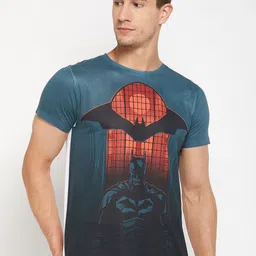 Wear Your Mind Men Batman Printed Regular Fit T-shirt-image-15