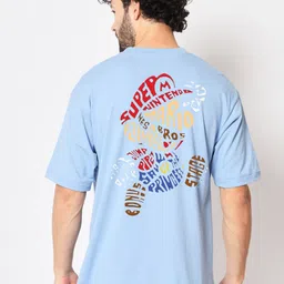 Imsa Moda Typography Printed Cotton T-Shirt-image-89