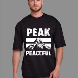 Uniplanet store Men Printed Raw Edge T-shirt-image-4