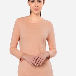 Amante Three-Quarter Sleeves Round Neck Cotton T Shirt-17