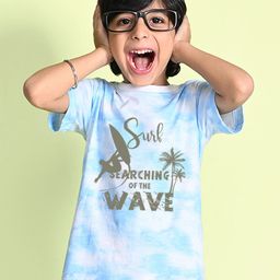 NUSYL Boys Dyed Round Neck T-shirt-image-44