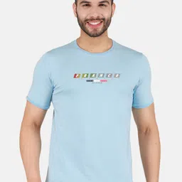 Monte Carlo Typography Printed Round Neck Casual T-shirt-image-39