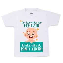 KNITROOT Kids White Printed T-shirt-image-93