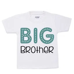 KNITROOT Kids White Printed Cotton T-shirt-47