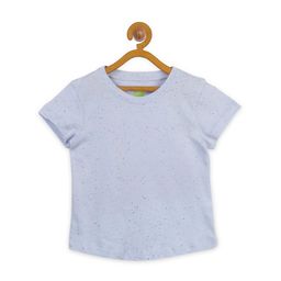 YK Boys Blue Solid Round Neck T-shirt-image-70