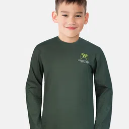 Palm Tree Boys Olive Green T-shirt-image-74