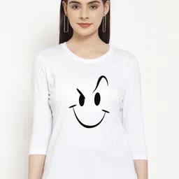 Friskers Women White Printed T-shirt-picture-29