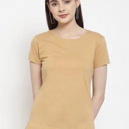 Friskers Women Beige T-shirt-image-50