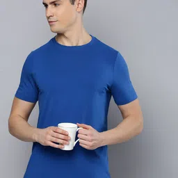 SPORTO Round Neck Short Sleeves Dri-FIT Cotton T-shirt-image-24