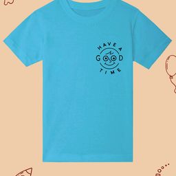 BAESD Boys Typography Printed Round Neck Cotton T-shirt-image-29