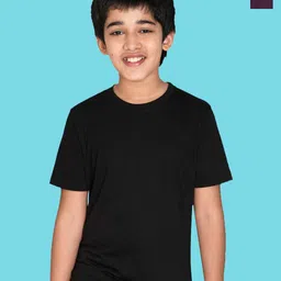 NUSYL Boys Pack of 2 Round Neck Short Sleeves Cotton T-shirt-picture-44