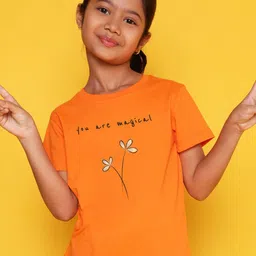 NUSYL Girls V-Neck Pockets T-shirt-picture-11