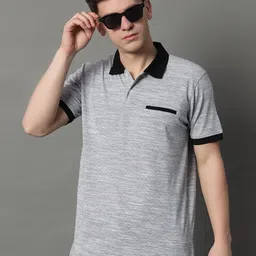 GET GOLF Men V-Neck Pockets T-shirt-image-62
