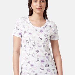 Honey by Pantaloons Conversational printed Cotton T-shirt-image-84