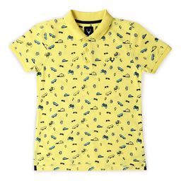 Allen Solly Junior Boys Printed Polo Collar T-shirt-image-51