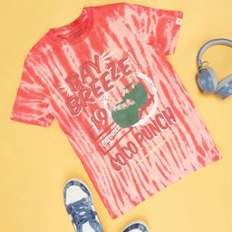 Pantaloons Junior Boys Printed Round Neck Cotton Casual T-shirt-image-78