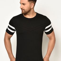 GLITO Round Neck Cotton T-shirt-image-23