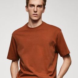 MISCHIEF MONKEY Round Neck Cotton Oversized T-shirt-image-38