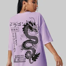 Rodzen Graphic Printed Oversized Cotton T-shirt-image-42
