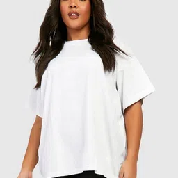 TRENDY RABBIT Women Extended Sleeves Pockets T-shirt-image-33