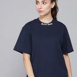 GRIFFEL Drop Shoulder Sleeves Cotton Oversized T-shirt-image-39