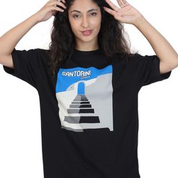 ZU Graphic Printed Cotton Oversized T-Shirt-image-68