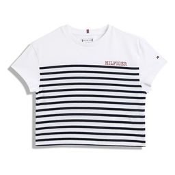 Tommy Hilfiger Girls Striped Pockets T-shirt-image-76
