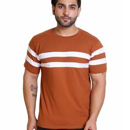 Gajraj Men Striped Pockets T-shirt-image-55