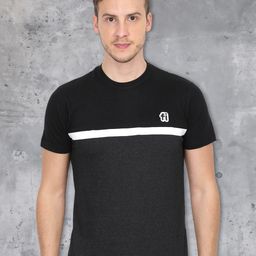 fanideaz Striped Round Neck T-shirt-image-45