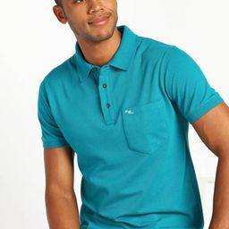 Fort Collins Polo Collar Short Sleeves Cotton T-shirt-image-66