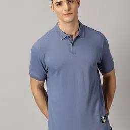 THE HOLLANDER Polo Collar Cotton T-shirt-picture-45