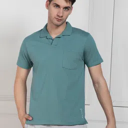 Dennis Lingo Polo Collar Cotton T-shirt-image-66