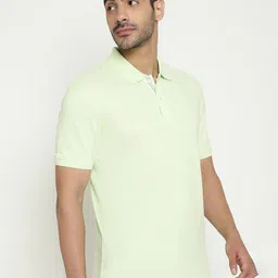 Octave Polo Collar Cotton T-shirt-image-58