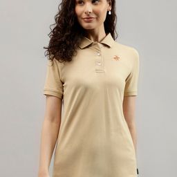 Beverly Hills Polo Club Polo Collar Cotton T-shirt-image-98