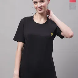 VIMAL JONNEY Pack Of 3 Round Neck Cotton T-shirt-image-26