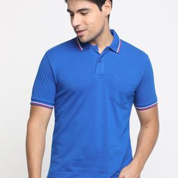 Masculino Latino Plus Polo Collar Cotton T-shirt-image-32