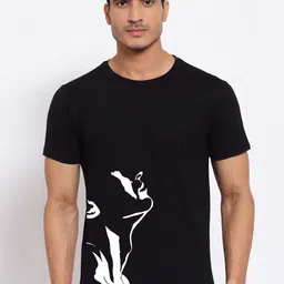 FERANOID Graphic Printed Cotton Bio Finish T-shirt-image-72
