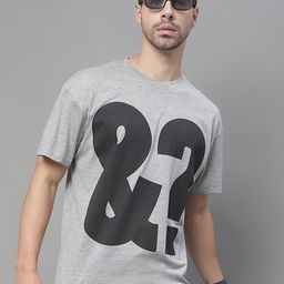 DOOR74 Superhero Printed Short Sleeves Knitted Cotton Oversized T-shirt-image-14