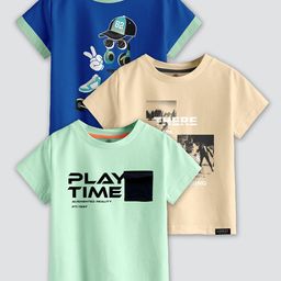CODEZ Boys 3 Printed Pockets T-shirt-picture-15