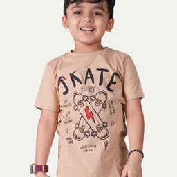 BAESD Boys Graphic Printed Round Neck Cotton T-Shirt-image-77