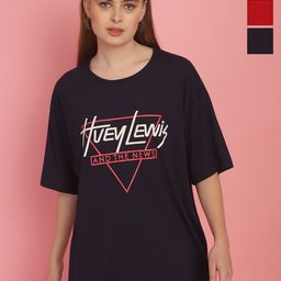 VIMAL JONNEY Women 3 Printed Pockets T-shirt-image-43