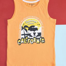 Pantaloons Junior Boys Graphic Printed Sleeveless Cotton T-shirt-picture-10