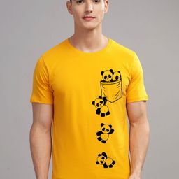 ADRO Men Typography Printed Pockets T-shirt-image-101