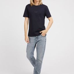 GUESS Women Printed Round Neck Cotton T-shirt-image-17