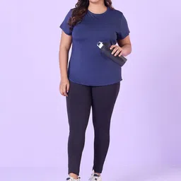 Big Hello - The Plus Life   Round Neck Sports T-shirt-picture-3