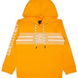 CAVIO Boys Abstract Printed Hooded Cotton Pullover Sweatshirt-20